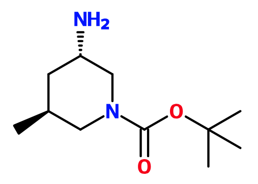 (image for) MCYB5002 (3S,5S)-tert-Butyl 3-amino-5-methylpiperidine-1-carboxylate